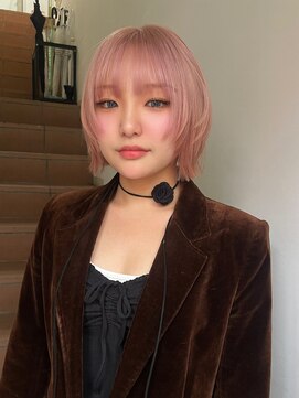 サンク 原宿 表参道(cinq) 綺麗な丸みが人気のミニボブスタイル