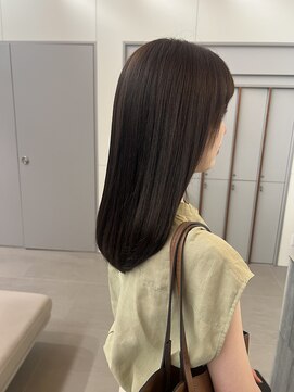 ローレンアオ(LOREN AO) くびれヘア/アプリコットオレンジ/ハイライトカラー/栄矢場