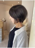 小顔美人◎柔らか丸みショート