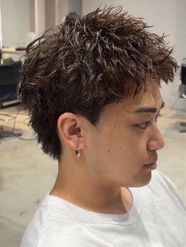 ニアバイスイ(Nia By SUI)の写真/【柏駅徒歩3分】メンズパーマ/バーバスタイルも◎ON・OFFキマるスタイルをご提案!朝のセットも簡単に☆