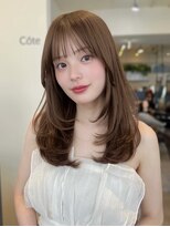 コート 表参道(Cote)&nbsp;美髪レイヤー/顔周りレイヤー/ミディアムレイヤー
