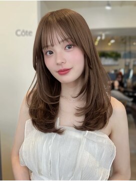 コート 表参道(Cote) 美髪レイヤー/顔周りレイヤー/ミディアムレイヤー