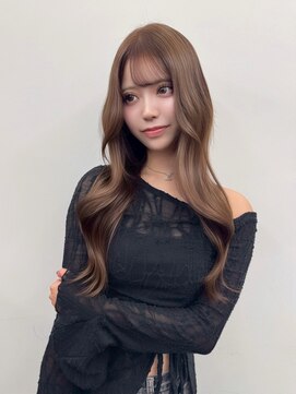 ペレ 栄 アネックス(PELE栄ANNEX) 黒髪カタログ/クラゲヘアー/オリーブグレー/栄