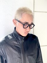 ミクマル(micmal)&nbsp;大人カッコイイ冬メンズベリーショートボウズブロンド清潔感