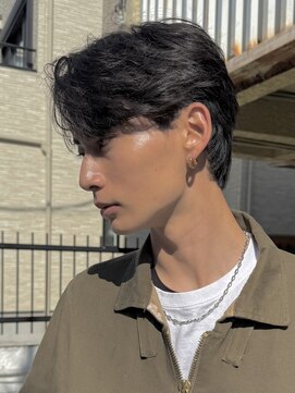 ニコ トウキョウ ロジック(nico TOKYO Logic) スキンフェードスパイキーショートパーマ短髪刈り上げ