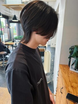 メンズヘア/襟足長め