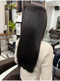 髪質改善ストレート