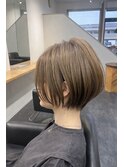 大人ショートボブ×扱いやすさ重視