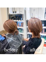 ステラバイケンジ 藤沢(STELLA by KENJE)&nbsp;白髪ぼかし細めハイライト30代40代50代【藤沢　藤沢駅】