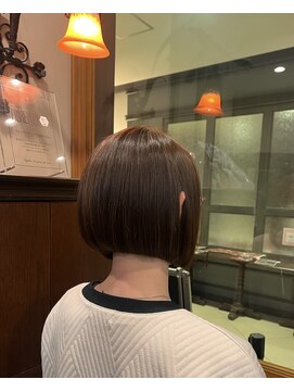 クオン テラッセ納屋橋店(kuon) 丸み×ぱつっとボブ