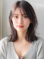 ウィールール 手稲店(WE RULE) 20代30代韓国風ハッシュカット◎顔周りレイヤー×ベージュ