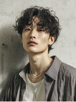 ダブルアール(RR MEN'S SALON)&nbsp;MEN’S/ニュアンスパーマ/ニュアンスウルフ/由比ヶ浜
