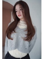 アンジェリカ 立町店(ANGELICA)&nbsp;艶髪レイヤー 顔周りレイヤーカット 韓国レイヤースタイル