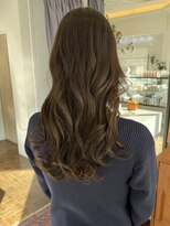 ヘアーアイスカルテット(HAIR ICI QUARTET)&nbsp;オリーブベージュ×レイヤーで叶う軽やか小顔ヘア
