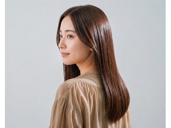 リハナヘアー(Lihana Hair)の写真/髪質改善トリートメントで理想のうるツヤ髪へ！話題のトステアを導入した特別ケア◎