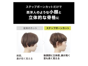 カンパーナ(Campana)の写真/【神辺】乾かすだけでまとまる！全国でも希少”特許技術ステップボーンカット”で骨格矯正と立体感が叶う◎