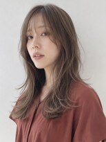 ヘイ 松本店(HEY)&nbsp;【HEY 松本】外ハネくびれロングレイヤー×アッシュベージュ