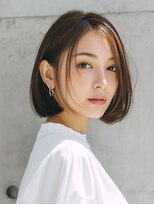 ソレイユ フィス店(Soleil)&nbsp;耳かけボブ髪質改善白髪染めハイライト30代40代50代東久留米