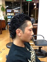 ベル(BELL)&nbsp;ツーブロック☆ちょーワルパーマ☆【BELL　用賀/桜新町　】