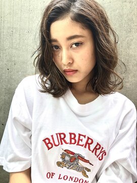 ヘアサロンエム 渋谷店(HAIR SALON M) バレイヤージュ☆ミディ