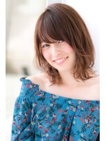 ユーフォリア 新宿通り(Euphoria) 【Euphoria】小顔ナチュミディ☆アッシュブラウン20代30代40代