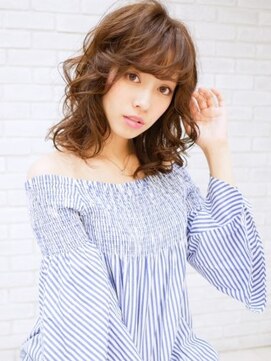 クアトロ グランシュ 川崎店(QUATRO × GranCieux) デジタルパーマでゆるふわウェーブ【QUATRO】