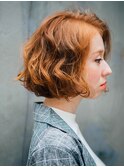 丸みショート♪マッシュ☆カール