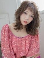 ドラマチックヘア 南越谷店(DRAMATICHAIR)&nbsp;♯ラフカールミディ♯グレージュカラーマッシュウルフ