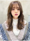 ［kate大宮］Iラインウェーブxキャラメルベージュ