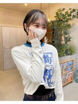 リットバイウェイズ(Lit by WAYS)&nbsp;マッシュショート、フェイスフレーミングカラー