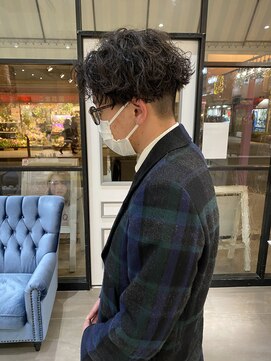 ネオリーブ ジューク 日吉店(Neolive JuQ) 【韓国マッシュ】　メンズカット×波巻きスパイラルパーマ