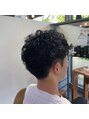 カミケン 方木田店(kamiken.)&nbsp;無造作パーマ！！スタイリングも楽に[福島市/福島/メンズパーマ]