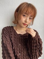 ネオリーブシェリエ 浅草店(Neolive cherie)&nbsp;オレンジ　外ハネボブ　20代30代40代