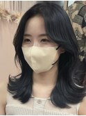 似合わせ韓国ヘア/くびれヘア/レイヤーカット