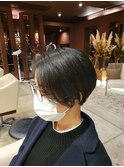 前下がり卒業?丸みウェイトショート