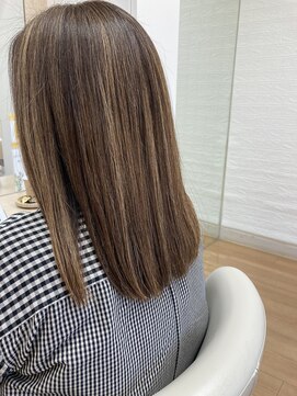 アメイジングヘアー 中沢店(AMAZING HAIR) うる　艶N.トリートメント/ストレートロブ/抜け感/髪質改善/艶髪