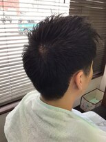 ソウ ヘアーワークス ヤマザキ(想 Hair works YAMAZAKI)&nbsp;長め刈り上げ春カット