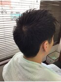 長め刈り上げ春カット