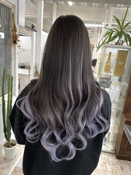 ハイエクステンション 近江八幡店(Hi-Extension) ◆hi-extension00６◆パープルハイライト@hi_extension.s