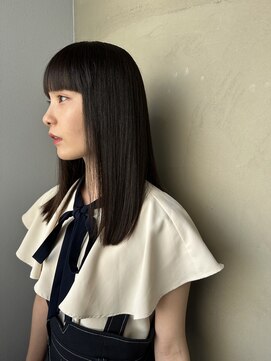 シセイ 青山(SHISEI) 縮毛矯正/前髪カット/ぱつっとカット［南青山］