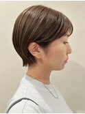 コンパクトショート/オリーブベージュ