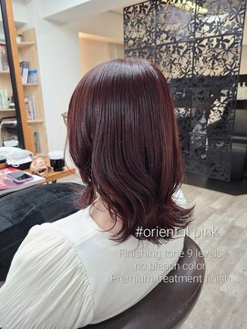 アンクラウド(an cloud) ピンクブラウン/ピンクベージュ/ブリーチなしカラー