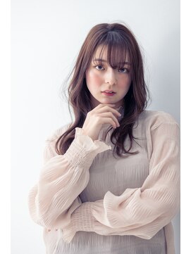 ブリング バイ スノードロップ 吉祥寺(BRING by Snowdrop) 黒髪/グレーベージュ/レイヤーロング/前髪パーマ/吉祥寺