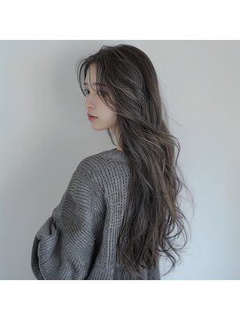 ヘア ケア オディール(Hair Care Odile) 【社会人向け/透明感カラー】グレーアッシュ