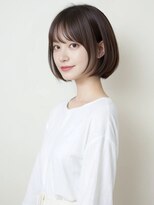 ワンマイル 八潮店(one mile)&nbsp;ショートボブヘア＊ナチュラルブラック【onemile八潮店】