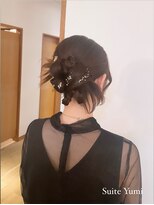 スイート ヘアデザイン(Suite HAIR DESIGN)&nbsp;カチモリヘア 結婚式ヘアセット 【stylist：Yumi】