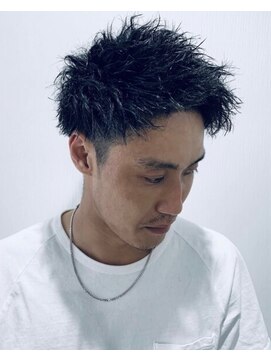 グラスヘアー 本店(Grass hair) スパイキーショート&ツイストパーマ