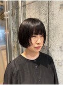 ほんのりレイヤーのミニボブ！