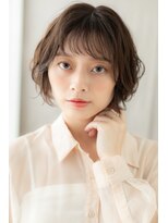カバーヘア ブリス 上尾西口店(COVER HAIR bliss)&nbsp;ゆるふわカールくせ毛風エアリーショートボブZ上尾20代30代40代!