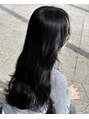 ソファ ヘア 仙台(Sofa) korea styleくびれレイヤーで巻いてかわいい♪blue black